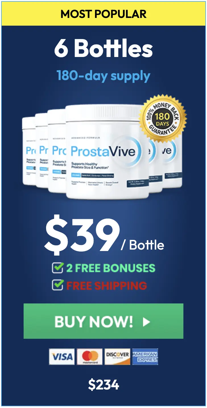 Buy Prostavive 6 bottles
