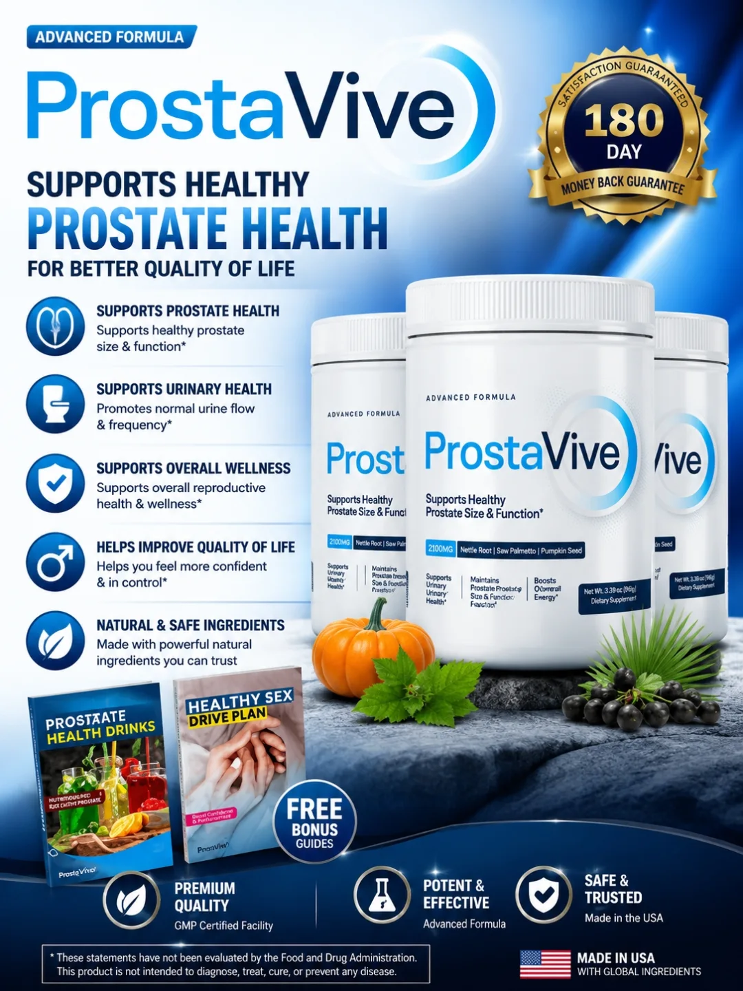 Benefits Of Using ProstaVive